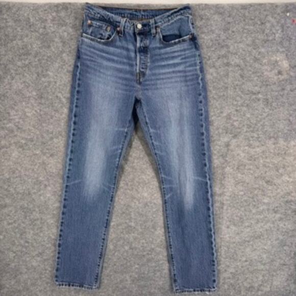 Levi's 501 Jeans size 28 Blue - Picture 2 of 6